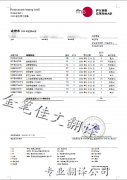 萨尔斯堡应用科技大学成绩单翻译案例-金笔佳文