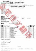 英国赫尔大学学历学位认证翻译