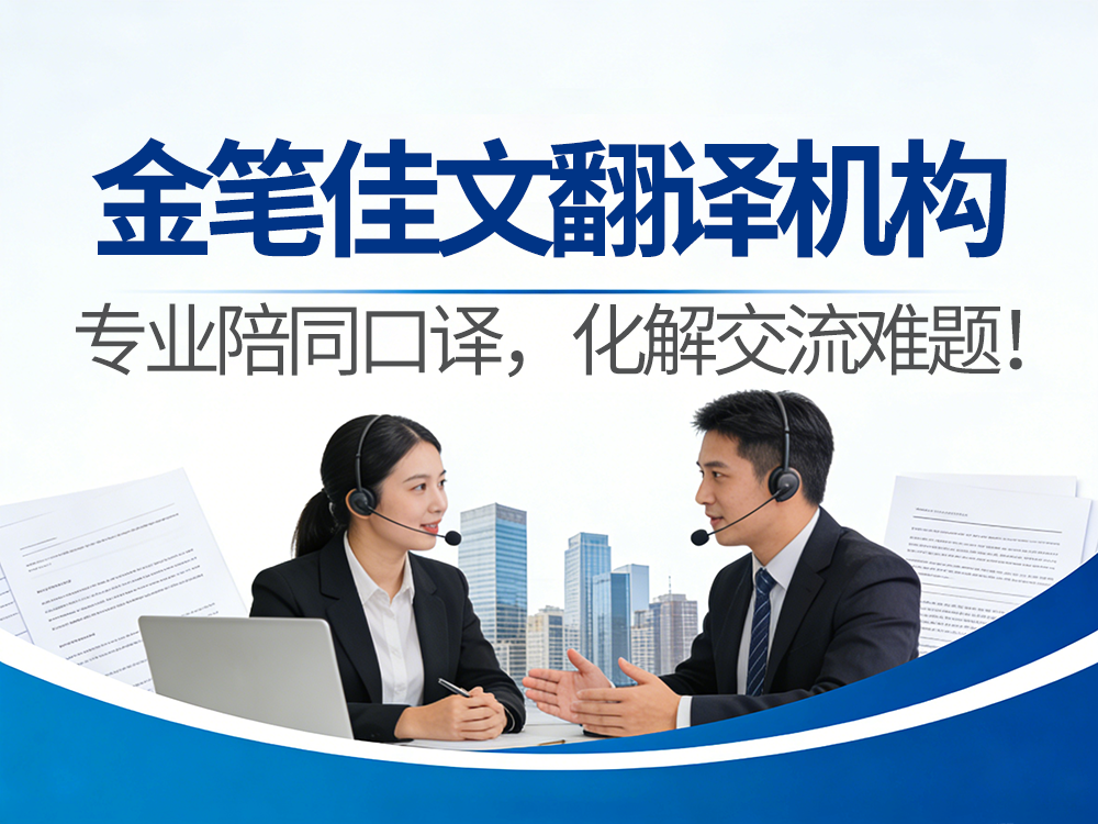 陪同口译翻译机构
