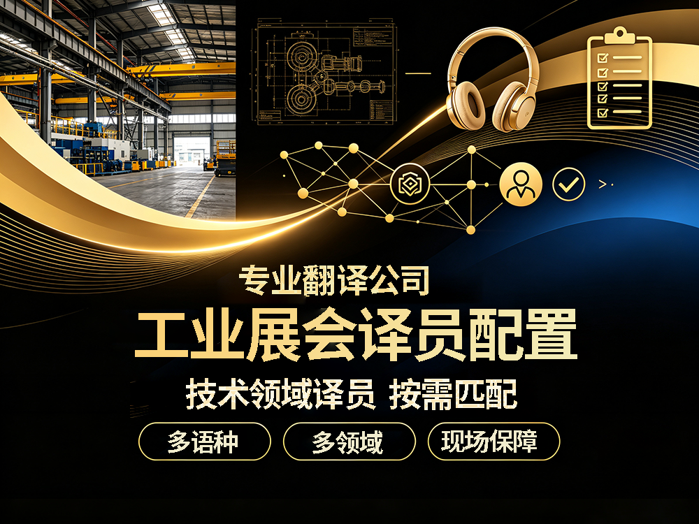 工业展会口译